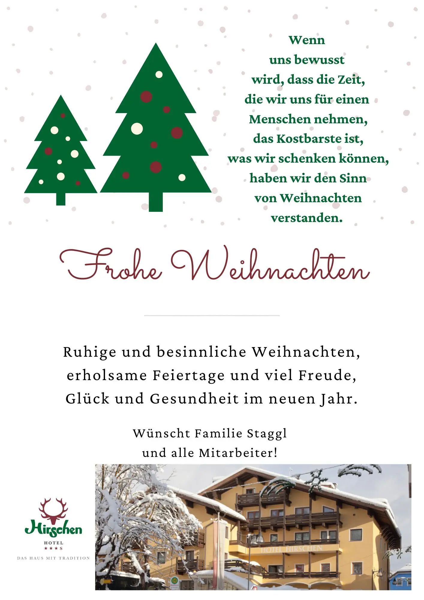 Weihnachsbrief Gäste - 1